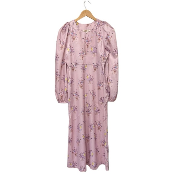LoveShackFancy | $595 Kinnear Midi Dress in Ballet Slipper Pink, Size 4 - Picture 4 of 11